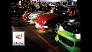The Fast & The Furious (2001) - Drag race (HIN