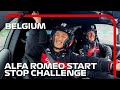 Alfa Romeo's Valtteri Bottas And Zhou Guanyu Take The Start Stop Challenge