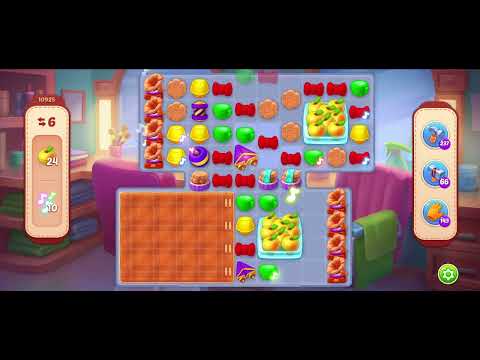 Homescapes Level 10925 夢幻家園 第10925關- No boosters