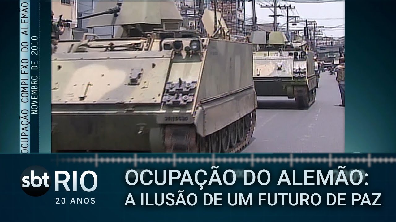 SBT Rio 20 Anos: Ocupação no Complexo do Alemão foi uma esperança de um futuro de paz