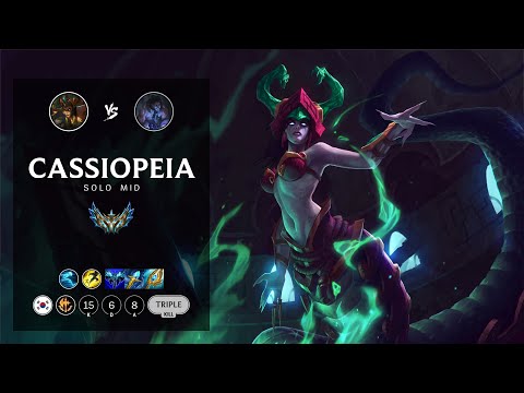 Cassiopeia Mid vs Sylas - KR Challenger Patch 12.20