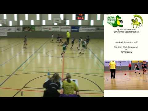 Handball Spielunion wJE Finalrunde 19:21 SV Grün Weiß Schwerin II vs. TSV Bützow