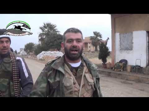 جولة ميدانية مع مقاتلي تجمع ثوار الأتارب داخل الفوج 46 في ريف حلب الغربي بعد السيطرة عليه