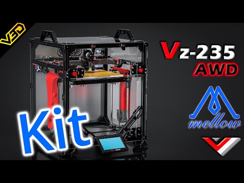 VzBot Vz-235 Mellow Kit Live: Unboxing and Parts Overview