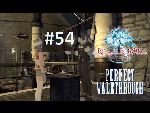 Final Fantasy XIV A Realm Reborn Perfect Walkthrough Part 54 - Blacksmith Lv.10 - Lv.35
