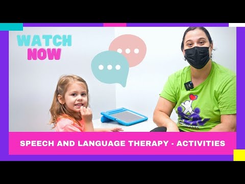 Speech and Language Therapy for Children | Games and Activities