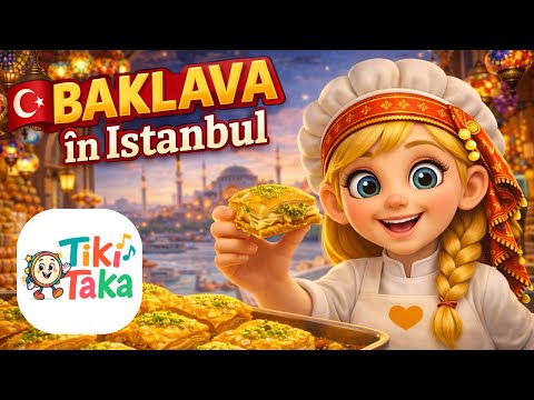 Baklava (MiGusta în Istanbul) - Tiki Taka Music for Kids | Ep.1 Rețete muzicale din toată lumea