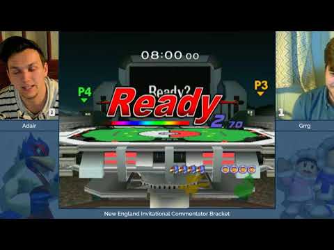 NE Melee Invitational 2018 - ADair (Falco) vs. Grrg (Ice Climbers) - SSBM Caster Bracket LR1