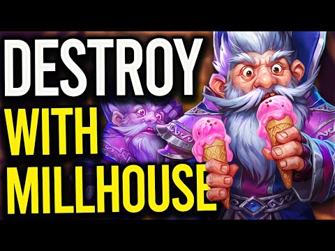 Who Knew Millhouse Could Do This?! | Hearthstone Mercenaries
