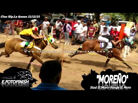 1°MOREÑO vs 2°METEORITO Club Hipico La Quena Pichanal-Salta Domingo 21 de Dic del 2024