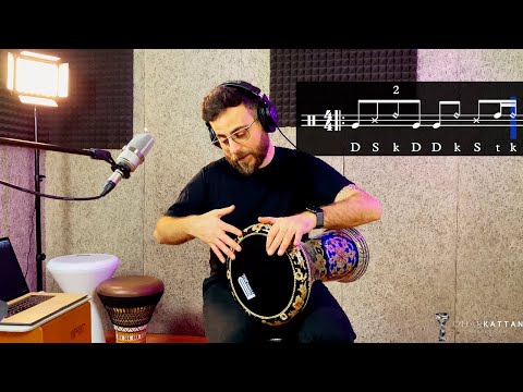 🔹DARBUKA TUTORIAL | SAIDI Patterns #1