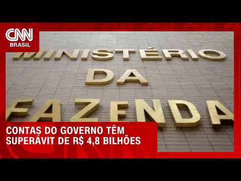 Contas do governo registram superávit de R$ 4,8 bilhões em setembro | CNN 360°