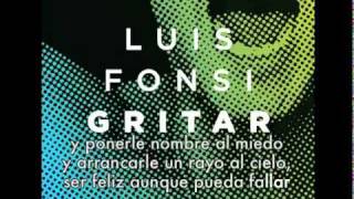 Luis Fonsi-Gritar Official Lyrics Video (letra oficial)