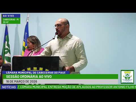 SESSÃO ORDINÁRIA 23 DE MARÇO