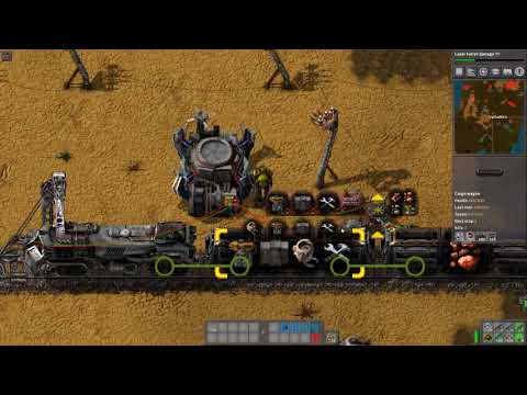 Factorio Tutorial - Train repair station V4.2
