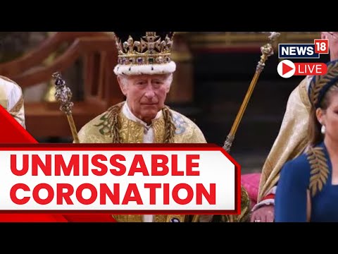 King Charles Coronation At Westminster Abbey | King Charles & Queen Camilla's Crowning