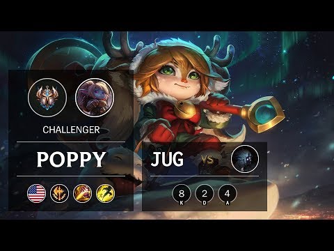 Poppy Jungle vs Kindred - NA Challenger Patch 9.12