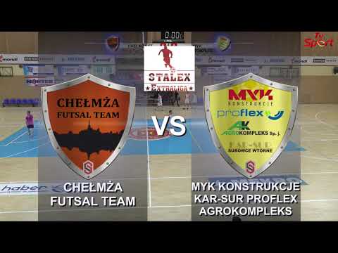 STALEX LIGA 15, CHEŁMŻA FUTSAL TEAM vs MYK KONS. KAR-SUR PROFLEX AGROKOMPLEKS 11-12-2021 godz. 13:30