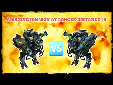 MAX ION COSSACK VS SCOURGE COSSACK (Amazing Result) WAR ROBOTS