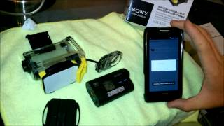 Video thumbnail for Sony Action Camera WiFi Demo (HDR-AS15) by therubbersidedown