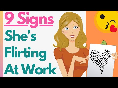 9 Signs She's Flirting At Work - Crush On Coworker? This Is How You Know She Likes You
