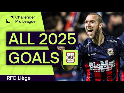 ALL RFC LIÈGE GOALS IN 2025 | Challenger Pro League