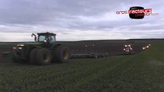 preview picture of video 'BIG PLOUGHING with 84 bottom CHARLIER plows'
