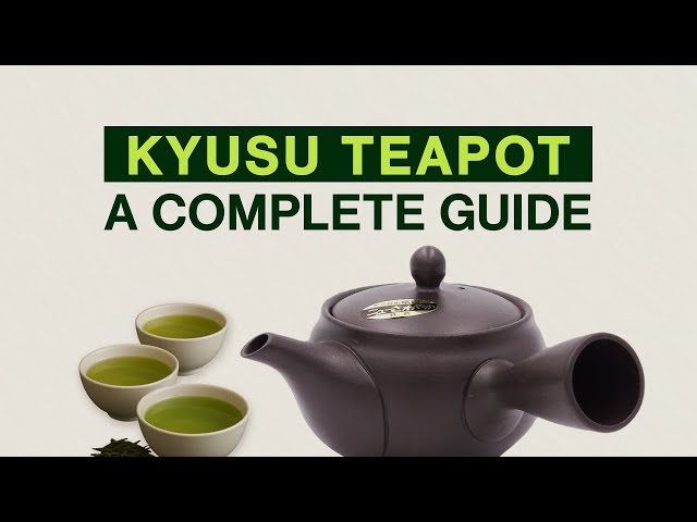 Vídeo relacionado con Kyusu - Tetera japonesa de cerámica Kyusu de 200 ml, con asa lateral y colador de acero inoxidable, tetera con una sola mano para preparar té verde, carbón