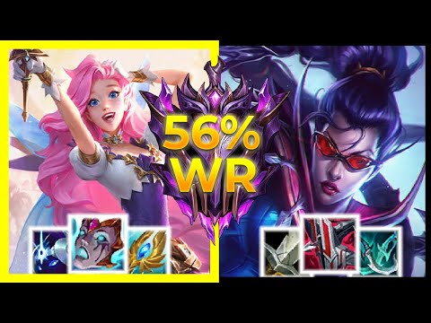 【 Seraphine 】vs. Vayne - MASTERI - Middle - 11.11.1 - League of Legends Gameplay