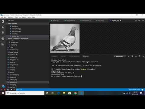 Image Encryption Decryption Project