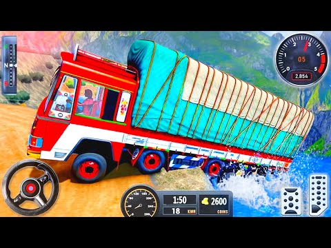 Cargo Indian Truck Offroad Driving 3D - Real New Transport Truck Drive Simulator -Android Gameplay