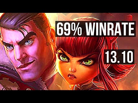 JAYCE vs ANNIE (MID) | 69% winrate, Legendary, 14/4/10 | KR Grandmaster | 13.10