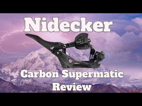 The 2025 Nidecker Carbon Supermatic Snowboard Binding Review