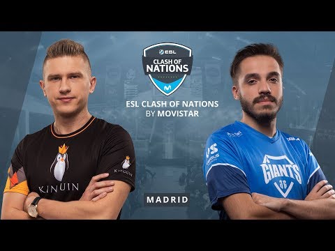 Team Kinguin vs. Giants - Swiss Rounds - ESL Clash of Nations by Movistar