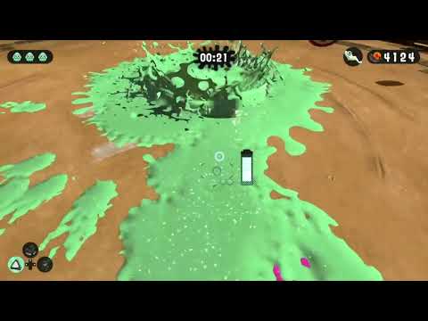 [41 sec] The Showdown (boss 2) speedrun [Splatoon 2]