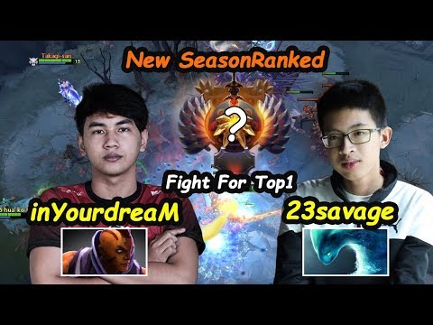 Fnatic 23savage [Morphling] vs Inyourdream [Anti Mage] Fight For Top1  Dota 2 7.22 Gameplay