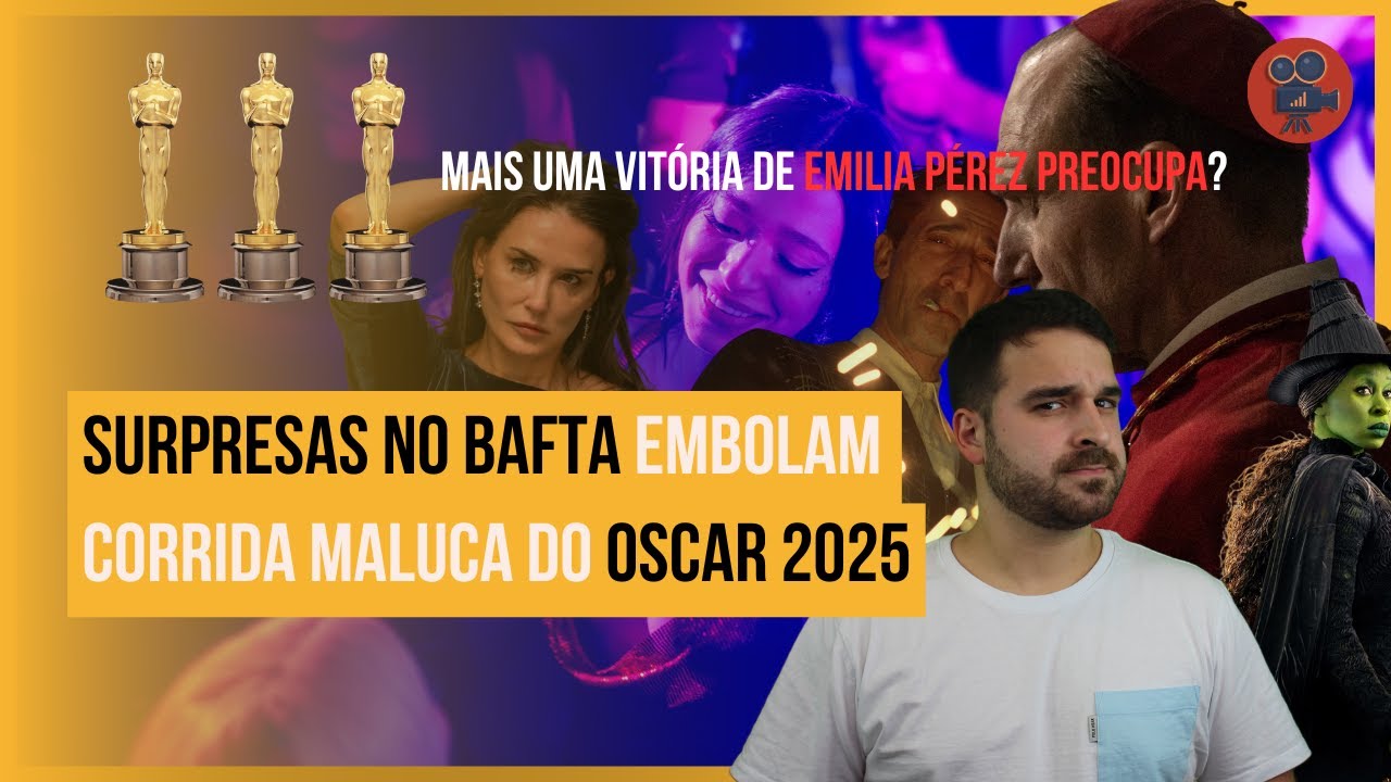 Vitórias de CONCLAVE, MADISON e EMILIA PÉREZ deixam CORRIDA DO OSCAR 2025 completamente ABERTA!