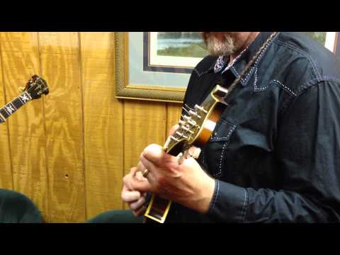 "Dark Hollow" JD Crowe backstage - Nashville TN, Dec. 15, 2014