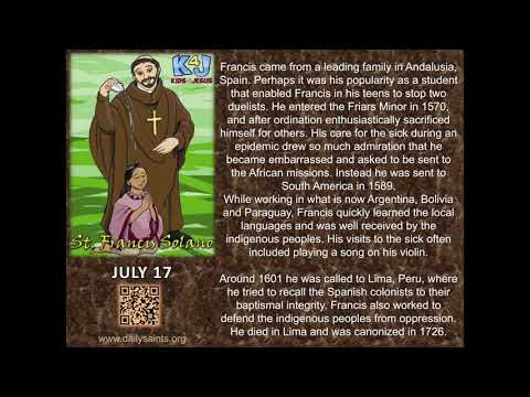 17 JUL - SAINT OF THE DAY - ENGLISH