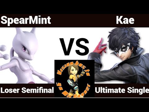 Vision has to go Mii Gunner - Loser Semifinal: Spearmint (Mewtwo/Mario) vs SR~ | Kae (Joker)