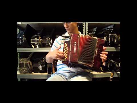 513 - Red Hohner Club IIB MMM 8 $450