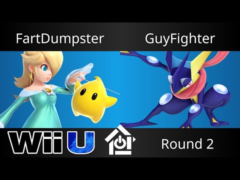 BreakOut Fridays 5/4/18 - FartDumpster (Rosaluma) vs GuyFighter (Greninja) - Smash 4 Round 2