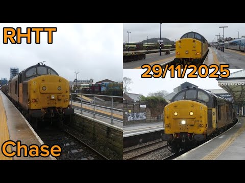 Chasing 37099 and 37219 on 3J51 RHTT around Yorkshire! (29th November 2025)