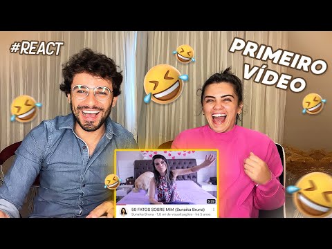 REACTING TO MY FIRST YOUTUBE VIDEO 🤣