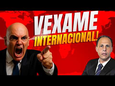 Moraes abre perseguição a assessor da Vaza Toga, mas passa vexame internacional!