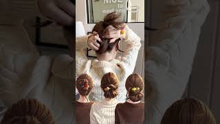 Download lagu 3 Lazy Bun #hairstyles | Quick Low Buns with #scrunchies for Everyday #hairstyle #hairtutorial #fyp mp3