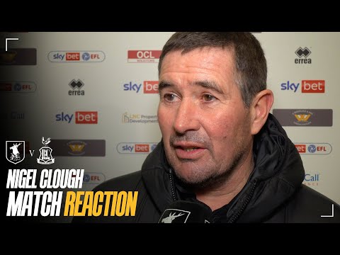 Nigel Clough post-match interview 🗣️ | Stags 3-0 Bradford