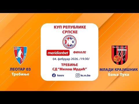 ŽKK LEOTAR 03 - ŽKK MLADI KRAJIŠNIK