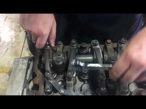 Valve adjustment