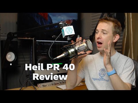 HEIL PR-40 NICKEL Dynamic Large Diaphragm Podcast Studio Microphone image 3